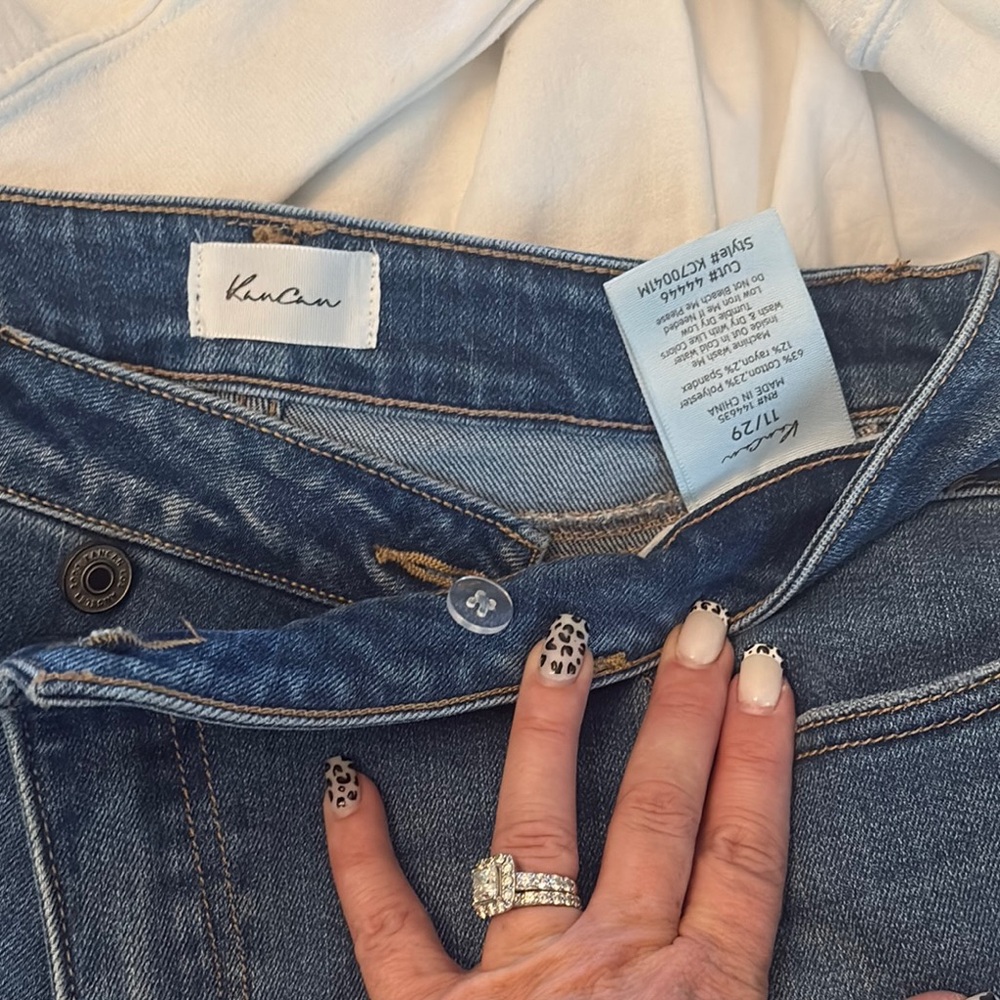 KanCan Blue Denim Jeans with Classic Indigo Wash
